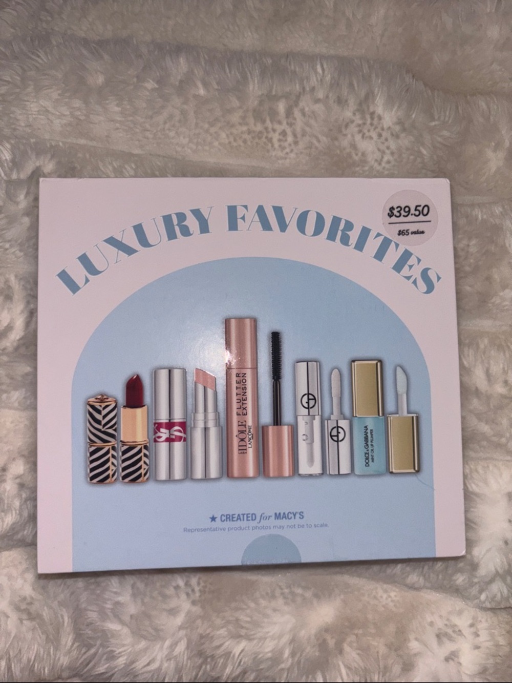 Macy's Luxury Favorites Makeup Set - Blue & Gold Accents